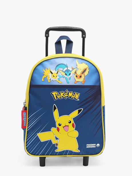 1 Compartment Backpack Pokemon Blue energie electrique 23AK204F