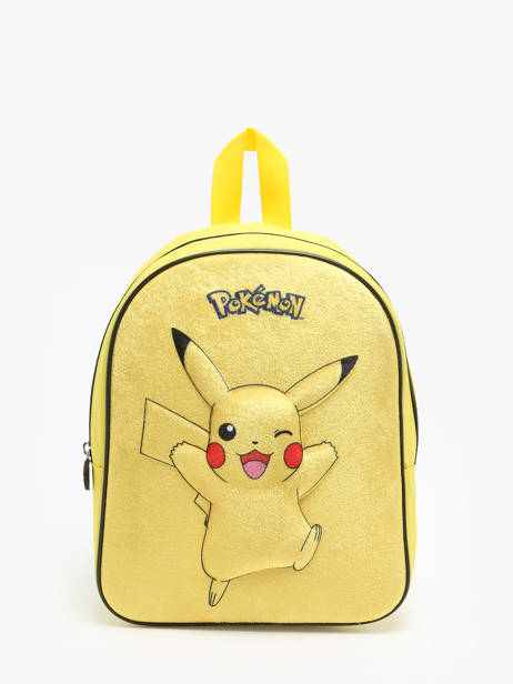 1 Compartment Backpack Pokemon Yellow energie electrique 24HK201E