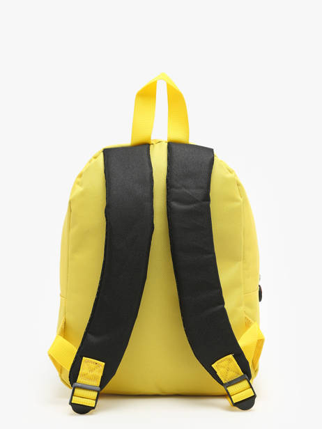 1 Compartment Backpack Pokemon Yellow energie electrique 24HK201E other view 4