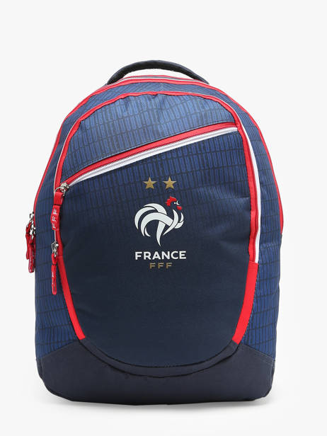3-compartment Backpack Federat. france football Blue fff 24GX204B