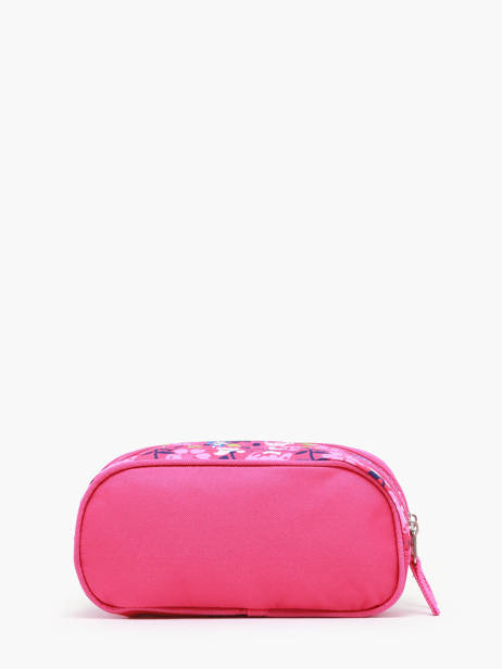 2-compartment Pouch Snowball Pink butterfly 46411 other view 2
