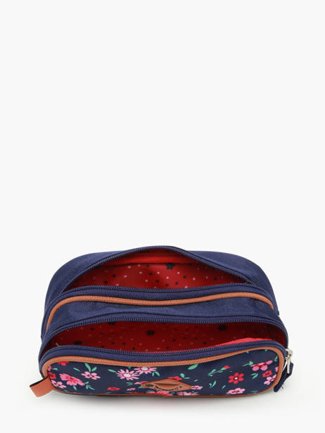 2-compartment Pouch Snowball Blue liberty 46311 other view 1