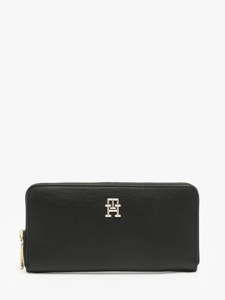 Wallet Tommy hilfiger Black th chic AW16326