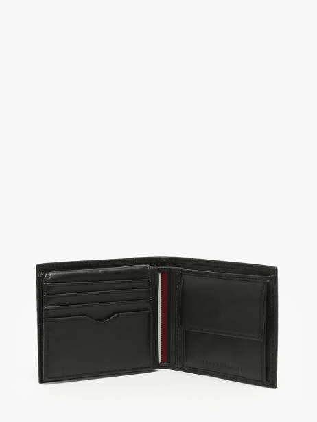 Wallet Leather Tommy hilfiger Black th transit AM12519 other view 1