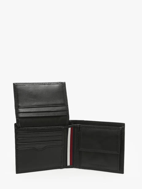 Wallet Leather Tommy hilfiger Black th transit AM12519 other view 2
