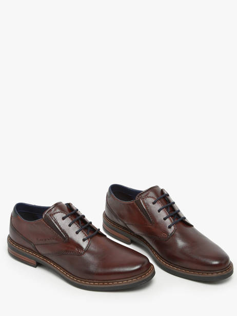 Derby Shoes In Leather Bugatti Brown men 311AOC01 other view 1