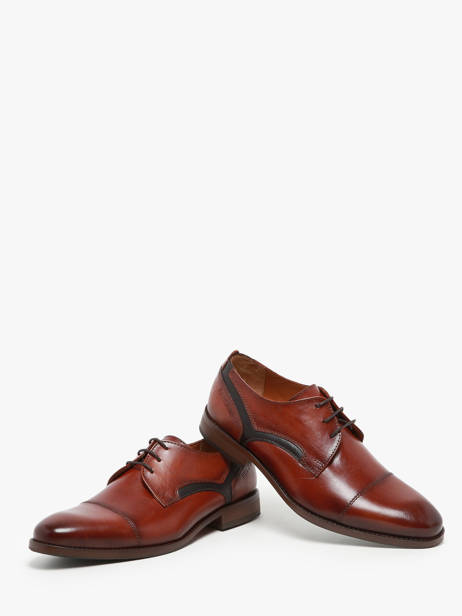 Formal Shoes In Leather Redskins Brown men VENETIE other view 1