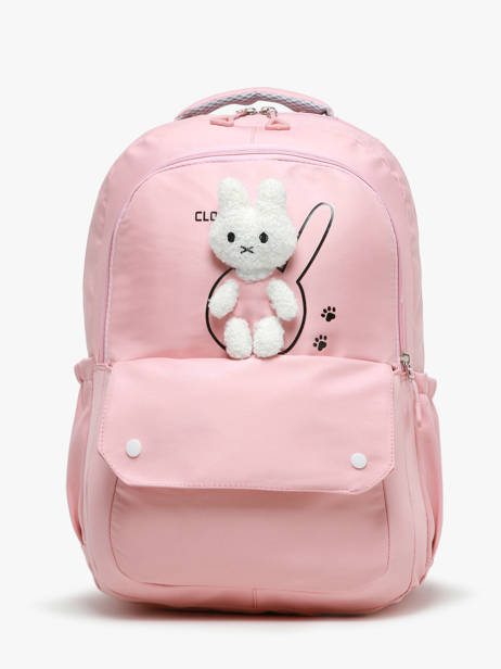 2-compartment Backpack Miniprix Pink backpack 6235