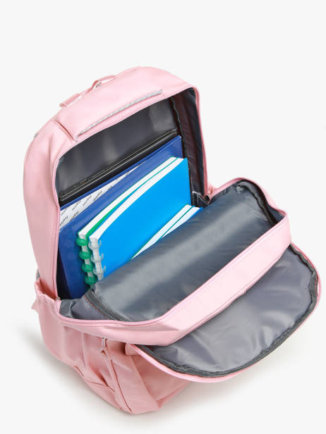 2-compartment Backpack Miniprix Pink backpack 6235 other view 3
