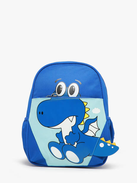 Mini Backpack Miniprix Blue animal 806