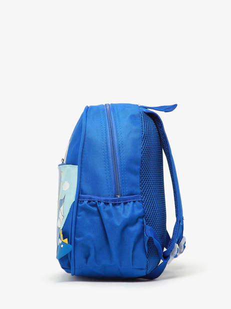 Mini Backpack Miniprix Blue animal 806 other view 2
