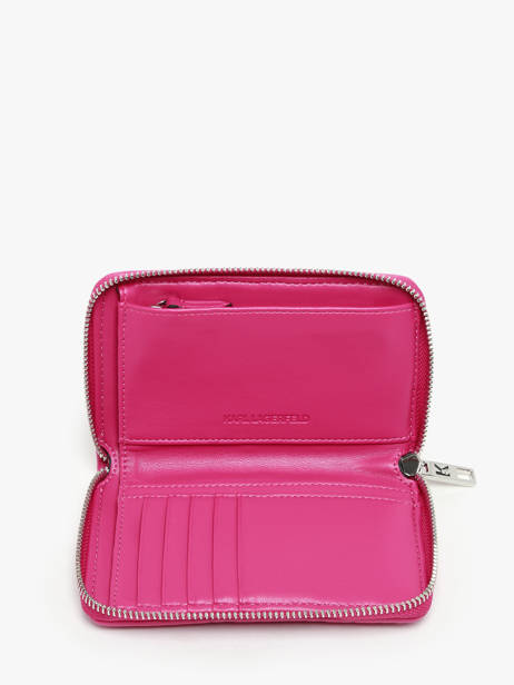 Wallet Karl lagerfeld Pink k kushion 240W3204 other view 1