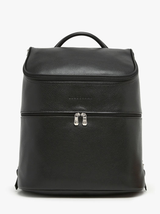 Longchamp Le foulonné Backpack Black