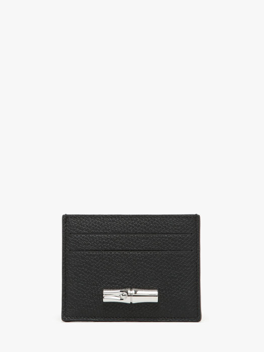 Longchamp Le roseau Bill case / card case Black