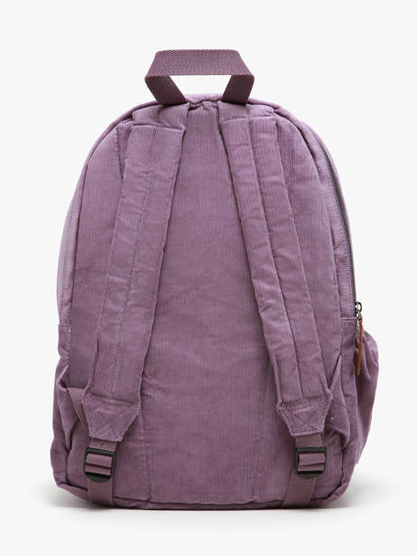 2-compartment Backpack Basilic pepper Violet delhi BDEH02 other view 4
