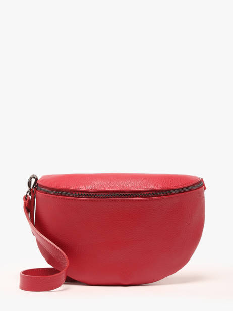 Sac Banane Caviar Cuir Milano Rouge caviar CA21123