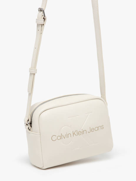 Crossbody Bag Sculpted Calvin klein jeans Beige sculpted K612220 other view 2