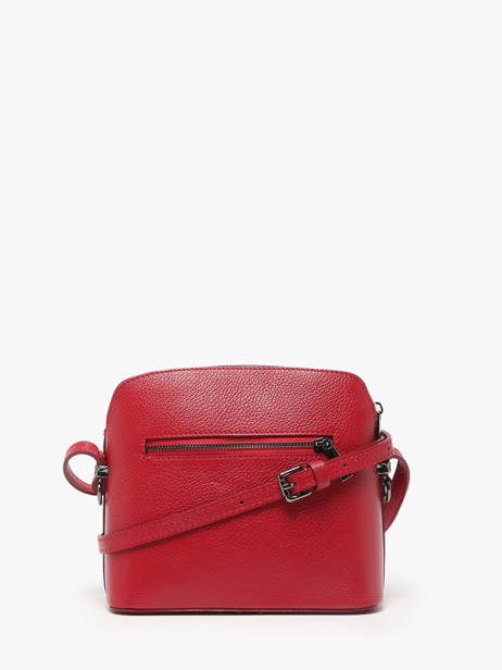 Sac Bandoulière Caviar Cuir Milano Rouge caviar CA240614 vue secondaire 3