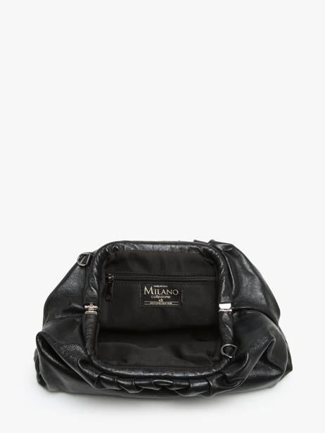 Sac Bandoulière Nine Cuir Milano Noir nine NI23112 vue secondaire 3