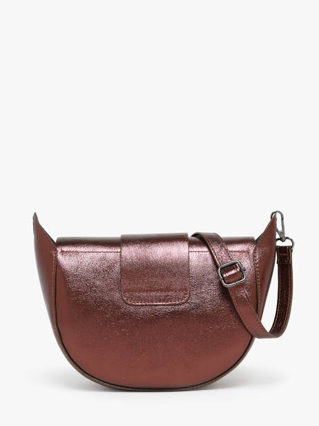 Sac Bandoulière Nine Cuir Milano Marron nine NI24065 vue secondaire 4