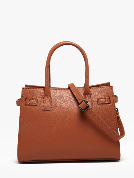 Handbag Caviar Leather Milano Brown caviar CA24063 other view 4