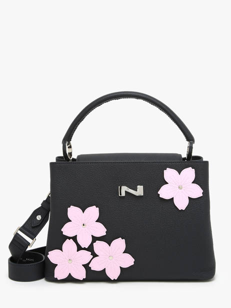 Sac Bowling Sakura Cuir Nathan baume Noir sakura 3SA