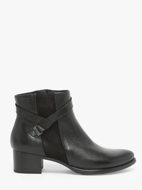 Boots Alegria In Leather Dorking Black theme D7232