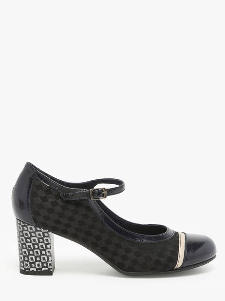 Escarpins Rodin En Cuir Dorking Noir theme D8669