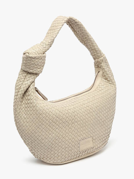 Shoulder Bag Parma Leather Basilic pepper Beige parma BPAR01 other view 2