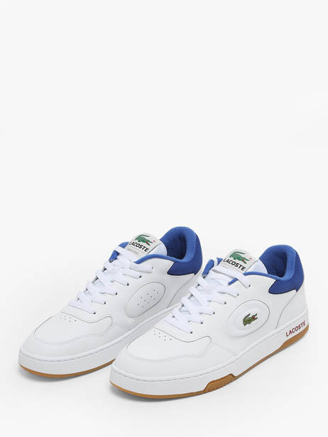 Sneakers In Leather Lacoste White men 7SMA0060 other view 1