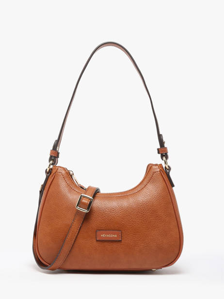 Sac Porté épaule Jenny Hexagona Marron jenny 7920073