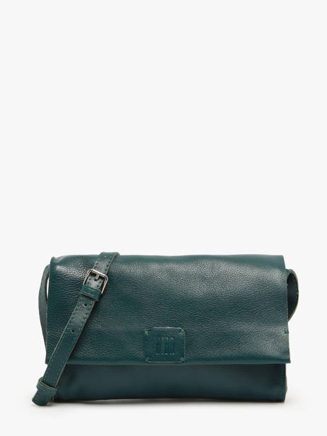 Shoulder Bag Leather Leather Biba Green leather CET3L