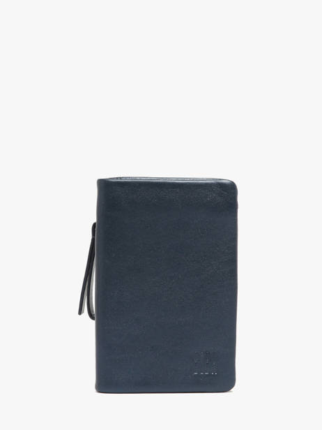 Wallet Leather Biba Blue wallet SFM4L