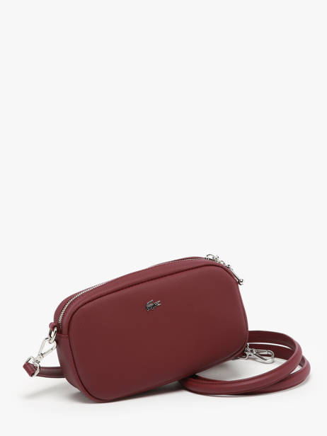 Sac Bandoulière Daily City Lacoste Rouge daily city NF4755DZ vue secondaire 2