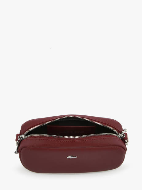 Sac Bandoulière Daily City Lacoste Rouge daily city NF4755DZ vue secondaire 3