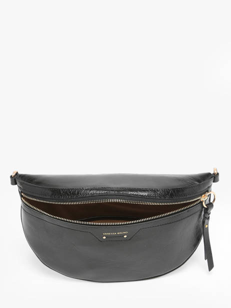 Sac Banane Vanessa bruno Noir othilia 31V40878 vue secondaire 3