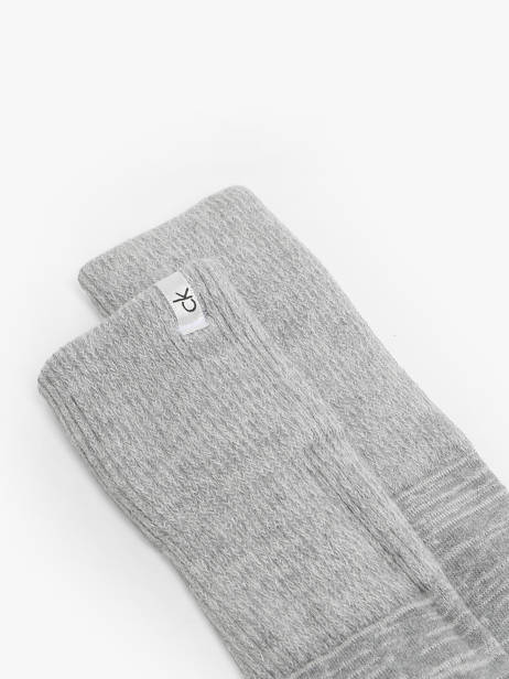 Chaussettes Calvin klein jeans Gris socks 71229449 vue secondaire 1