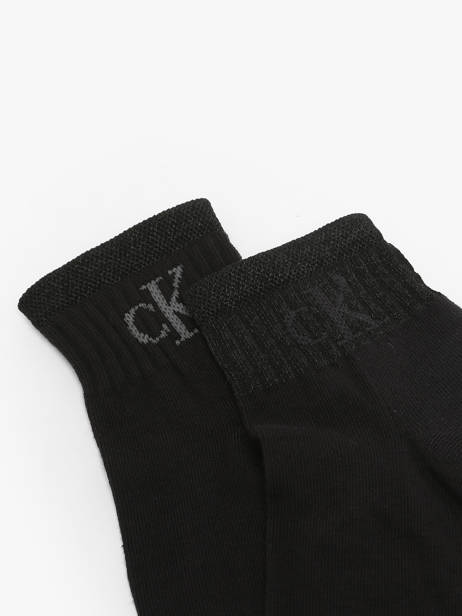 Chaussettes Calvin klein jeans Noir socks 71230599 vue secondaire 1