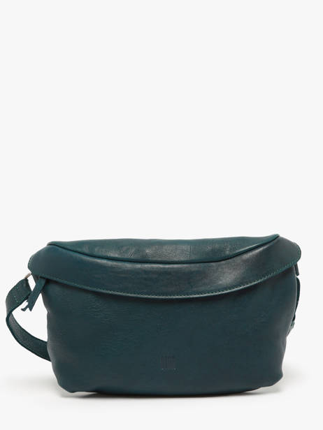 Sac Banane Biba Vert leather CLU1L