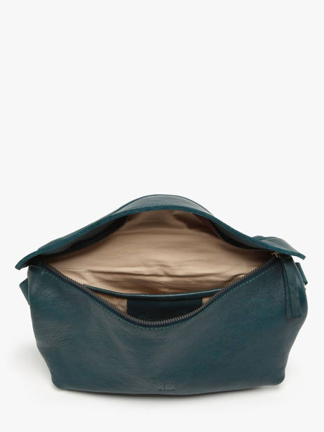 Sac Banane Biba Vert leather CLU1L vue secondaire 3