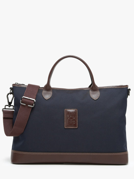 Longchamp Boxford Serviette Bleu