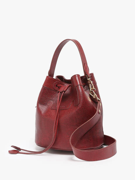 Bucket Bag La Suite 1960 Leather Paul marius Red la suite 1960 CAPUC960 other view 2