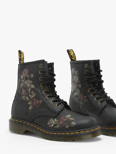 Boots 1460 In Leather Dr martens Black women 32070001 other view 1