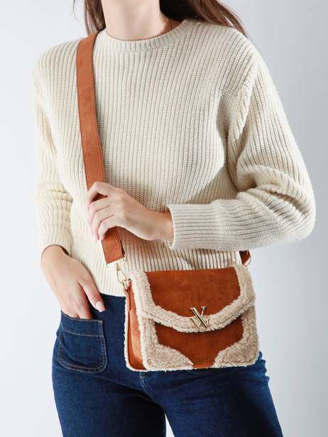 Shoulder Bag Winter Vanessa wu Brown winter MA0115 other view 1