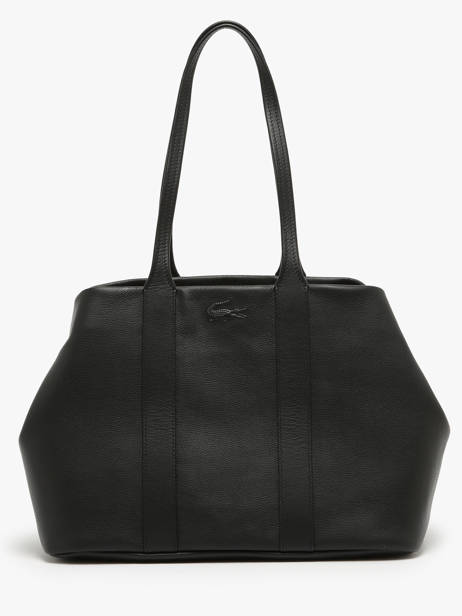 Shoulder Bag City Court Leather Lacoste Black city court NF4633IE