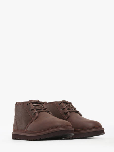 Boots En Cuir Ugg Marron men 1163110 vue secondaire 1