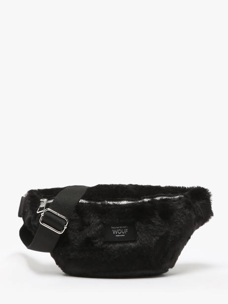 Sac Banane Wouf Noir teddy TW240035