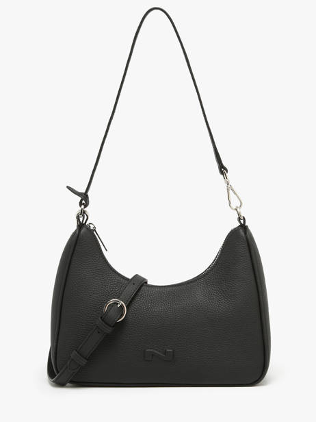 Sac Bandoulière N City Cuir Nathan baume Noir n city 41