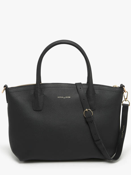 Leather Tina Satchel Nathan baume Black victoria 87 other view 4