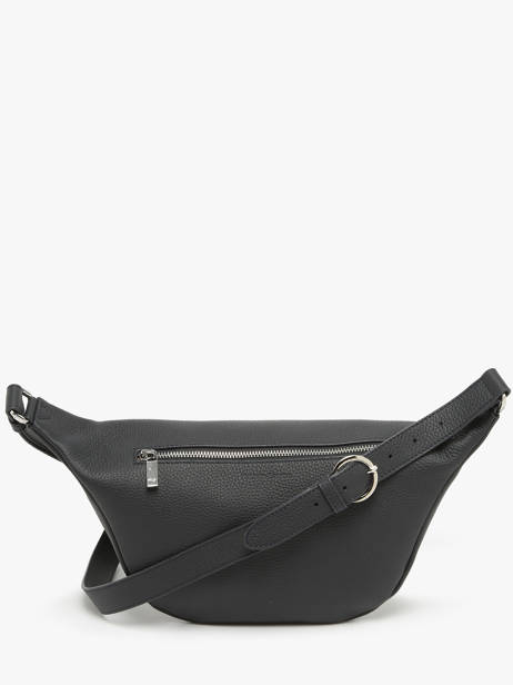 Sac Banane Large Derby Bis Cuir Nathan baume Gris n city 22 vue secondaire 4